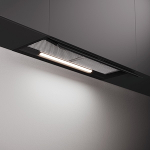 AVIOR HOOD 120 BLACK SMOKED GLASS